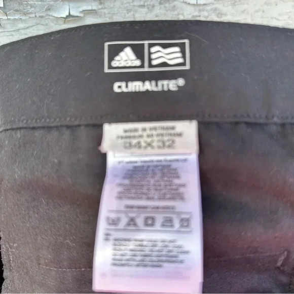 Adidas golf pants black in great condition size 34X32 - Picture 6 of 6